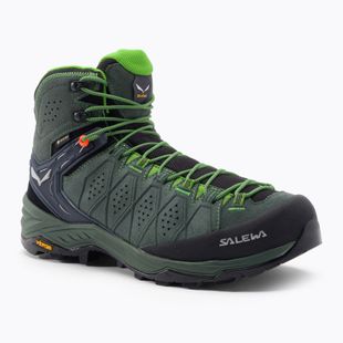 Cizme de trekking pentru bărbați Salewa Alp Trainer 2 Mid GTX verde 00-0000061382