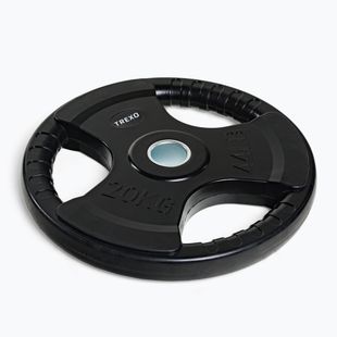 Greutate din fontă cauciucată XTREXO czarne RW20 20 kg