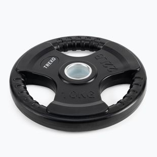 Greutate din fontă cauciucată XTREXO czarne RW10 10 kg