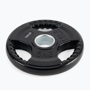 Greutate din fontă cauciucată XTREXO czarne RW5 5 kg