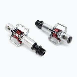Pedale de bicicletă Crankbrothers Eggbeater 1 arginti-roșii CR-14792