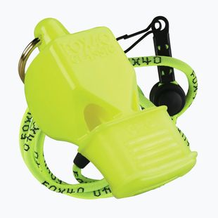 Fluier cu șnur Fox 40 Classic CMG Safety Neon Yellow 9603