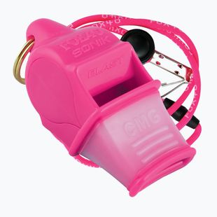 Fluier cu șnur Fox 40 Sonik Blast CMG roz 9203