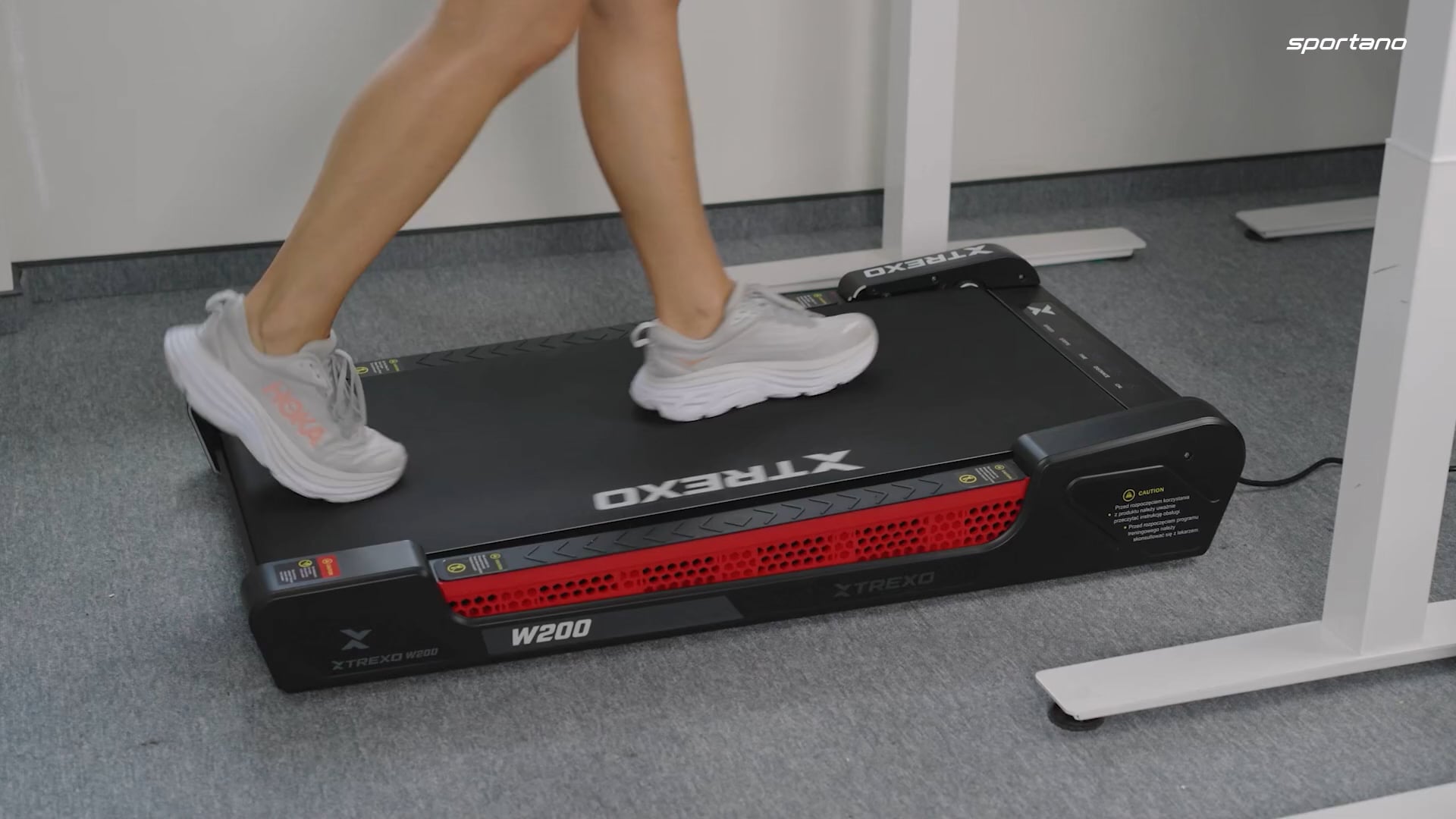 Bandă de alergare electrică XTREXO Walking Pad W200 neagră