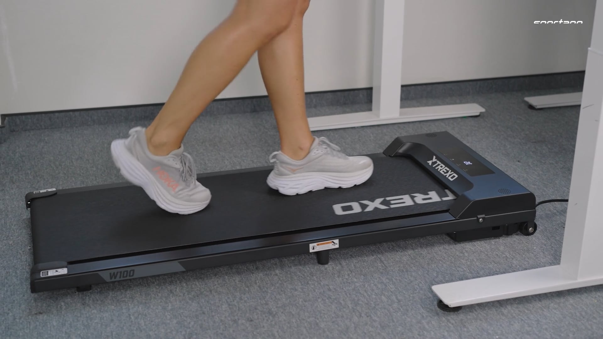 Bandă de alergare electrică XTREXO Walking Pad W100 neagră